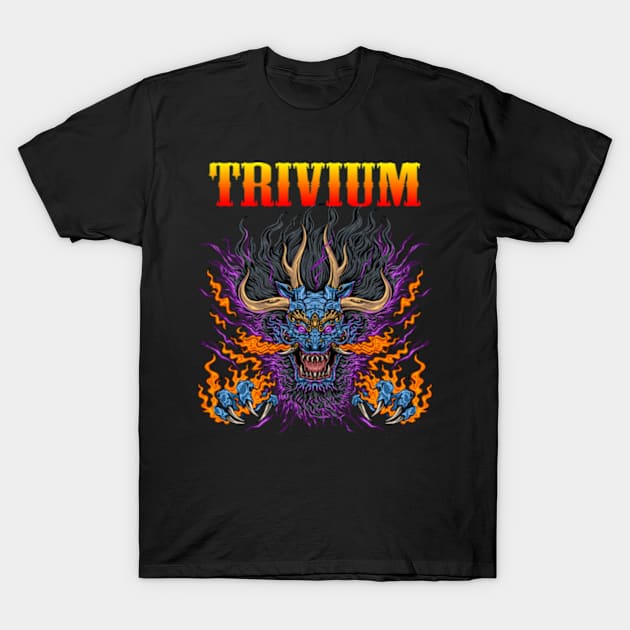 TRIVIUM MERCH VTG T-Shirt by Birsencavus